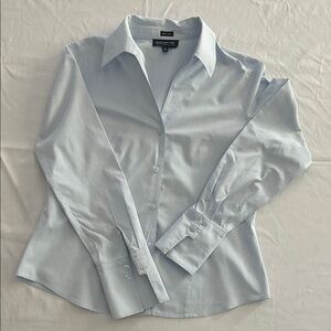 Jones New York Light Blue Blouse